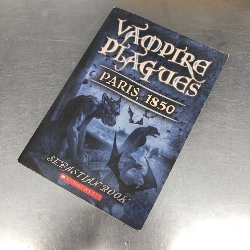 Vampire Plagues: Paris, 1850 by: Sebastian Rook, paperback book